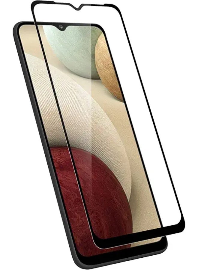 Screen Protector For Samsung  Galaxy M12 , 5D Tempered Glass Protector 9H Hardness, Bubble Free, HD Clear Samsung Galaxy M12 Screen Protector